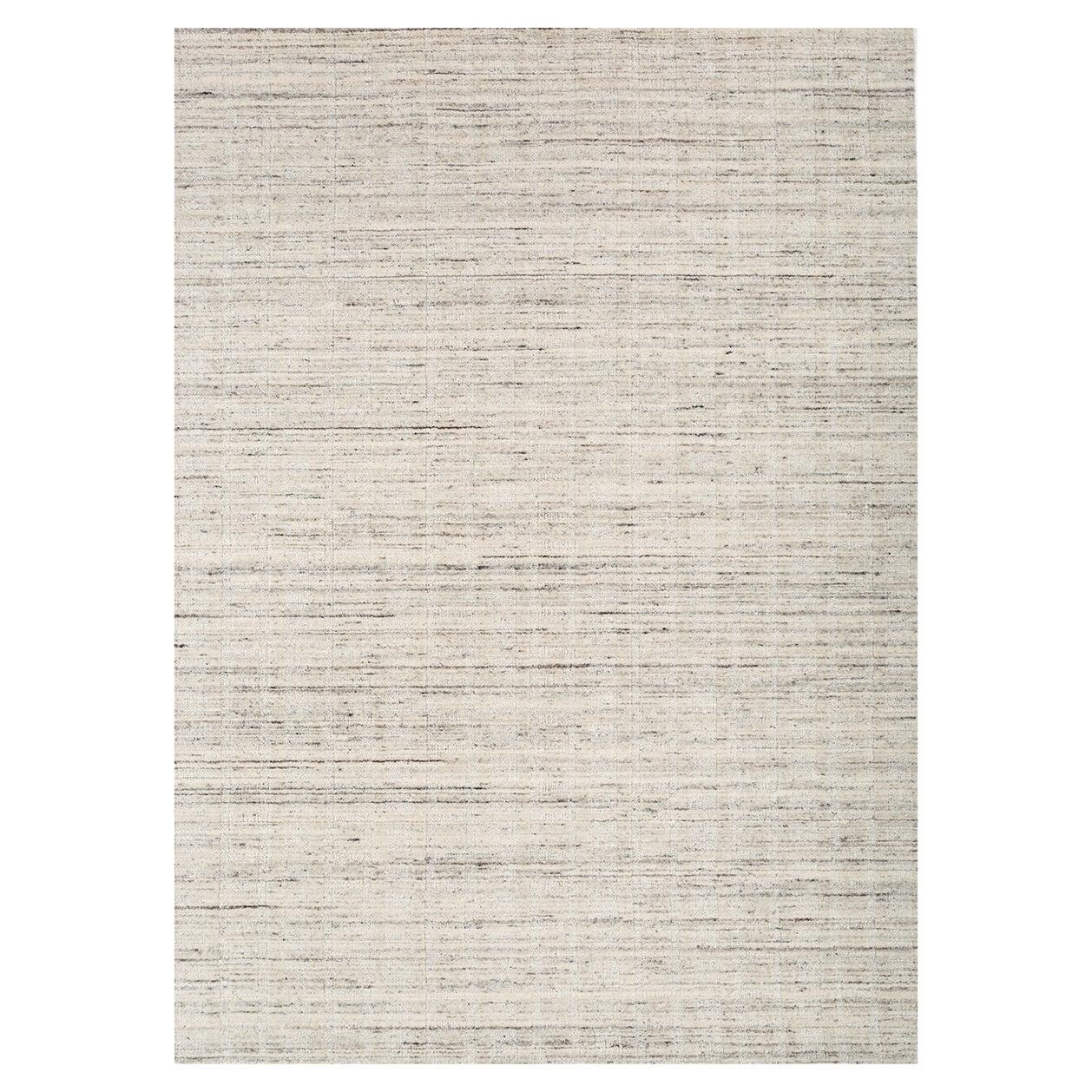 Sand Rug by Rural Weavers, Loom, Wool, 180x270cm For Sale