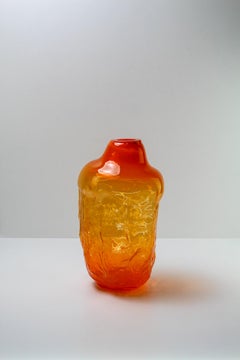 Sand Series, Saffron, Handmade Glass Object by Vogel Studio