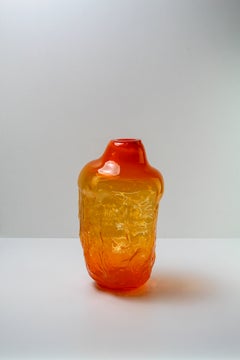 Sand Series, Saffron, Handmade Glass Object by Vogel Studio
