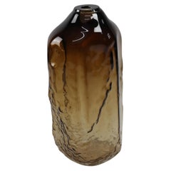 Sand Shape 1 Fluid Hot Blown Glass Unique Decorative Object by Vogel Studio