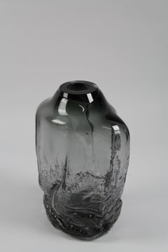Sand Shape 2 Fluid Hot Blown Glass Unique Decorative Object by Vogel Studio