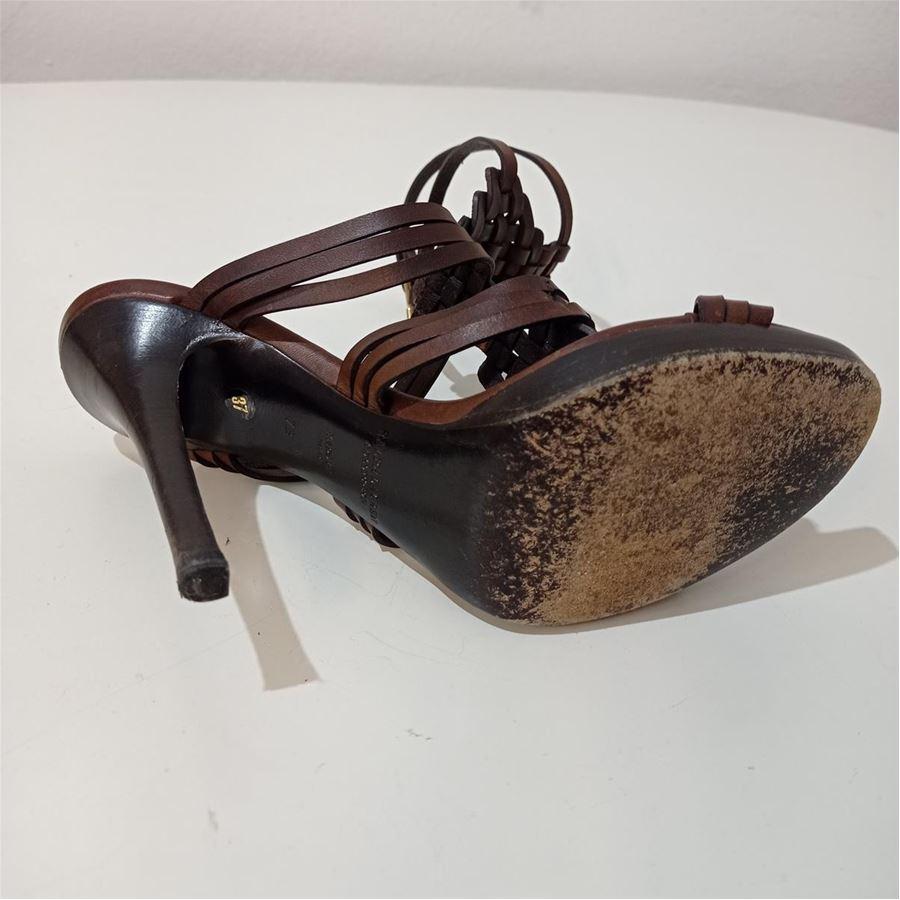 Sandalia Ralph Lauren talla 37 Negro en venta