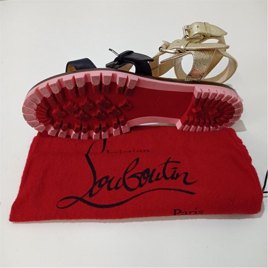 Marron Christian Louboutin - Sandales taille 37 en vente