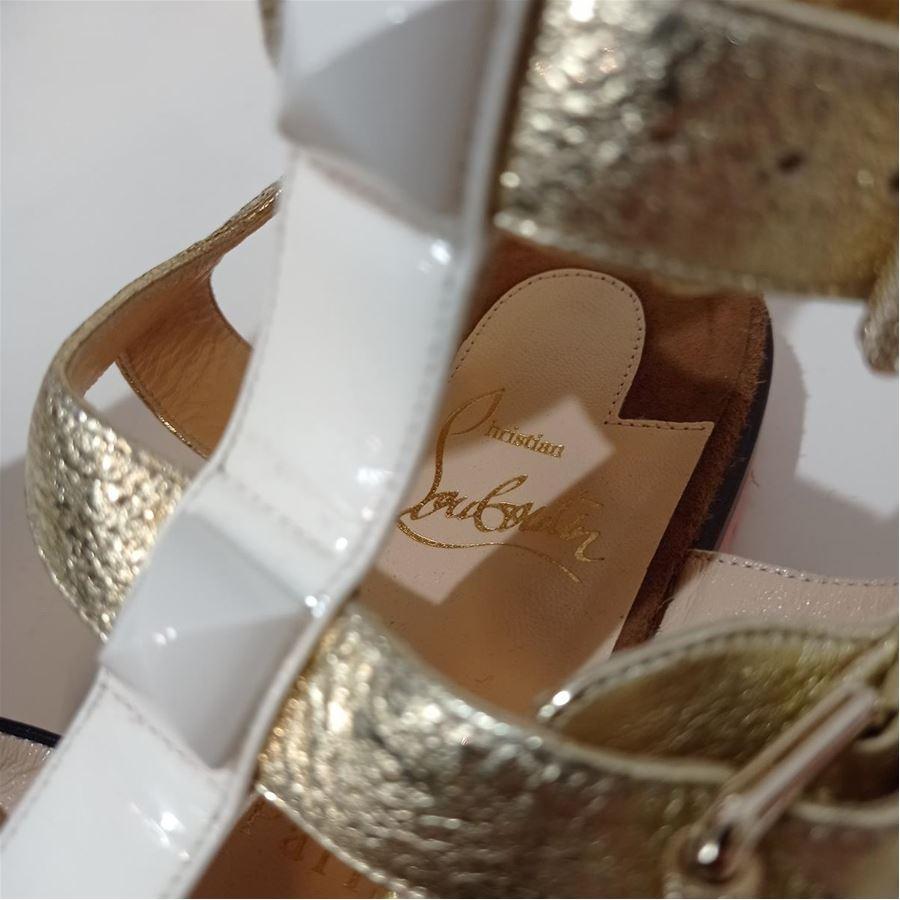 Christian Louboutin - Sandales taille 37 Excellent état - En vente à Gazzaniga (BG), IT