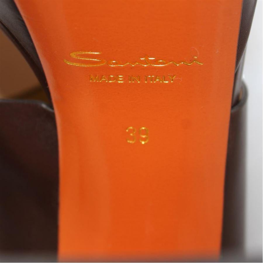 Women's Santoni Sandal size 39 For Sale