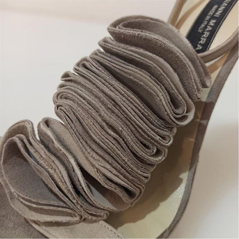Gianni Marra Sandal size 38 For Sale at 1stDibs