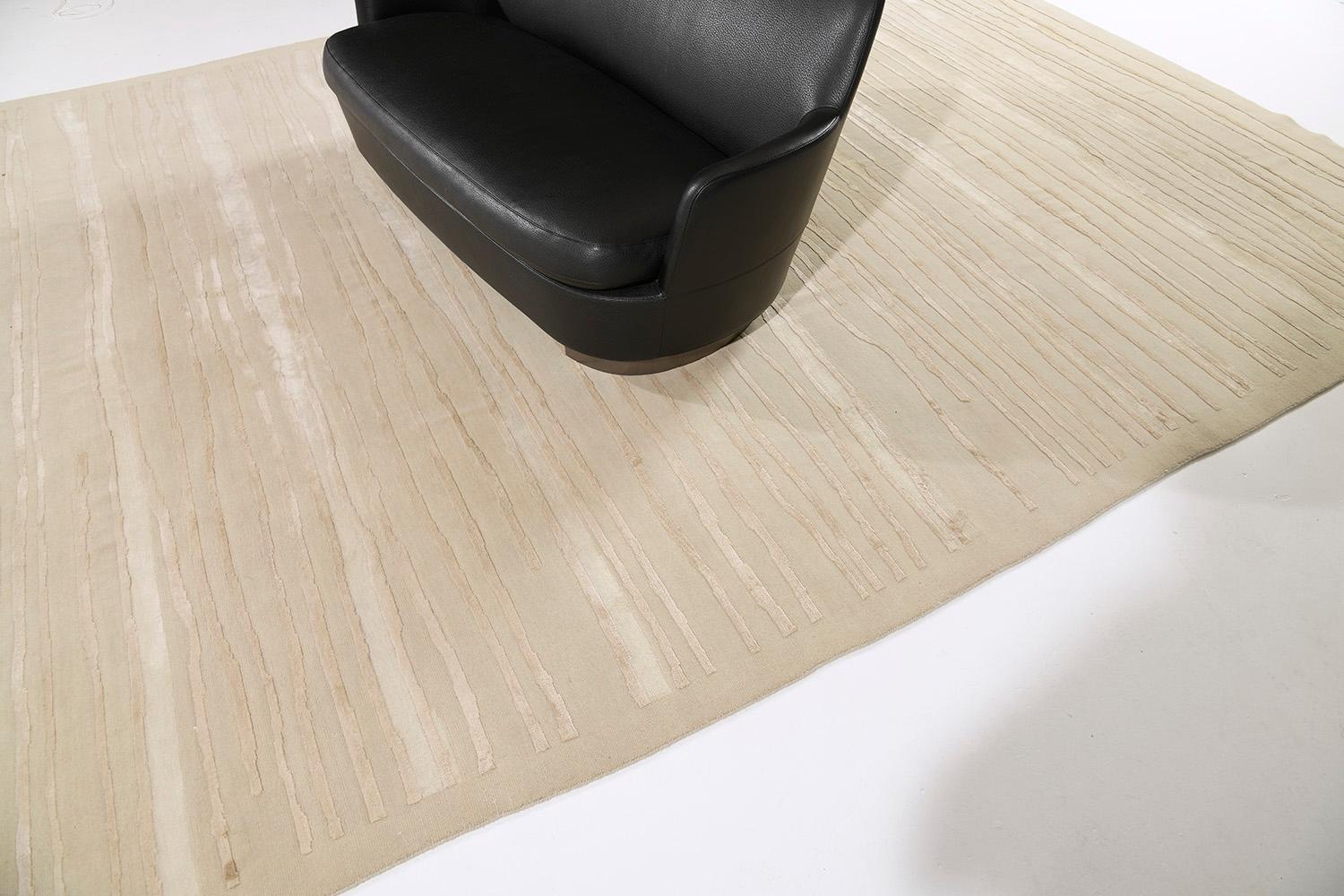 Embossed Sandbarwillow by Sue Firestone by Mehraban Rugs For Sale