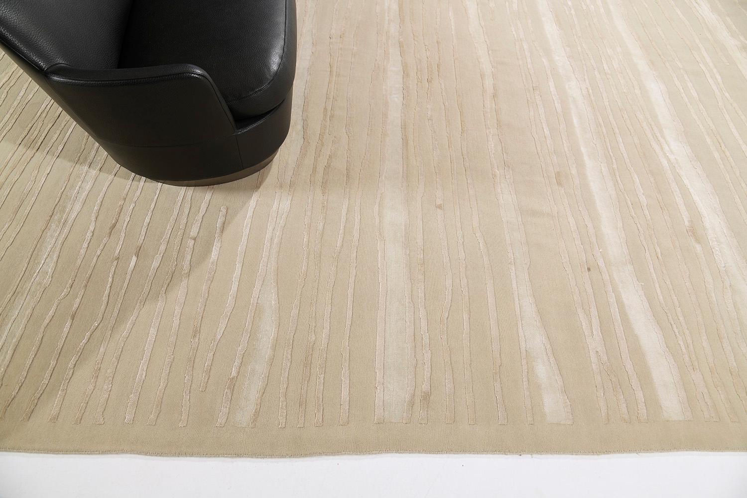 Wool Sandbarwillow by Sue Firestone by Mehraban Rugs For Sale