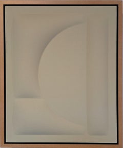 Covered Parts 2392 - peinture abstraite géométrique contemporaine moderne relief