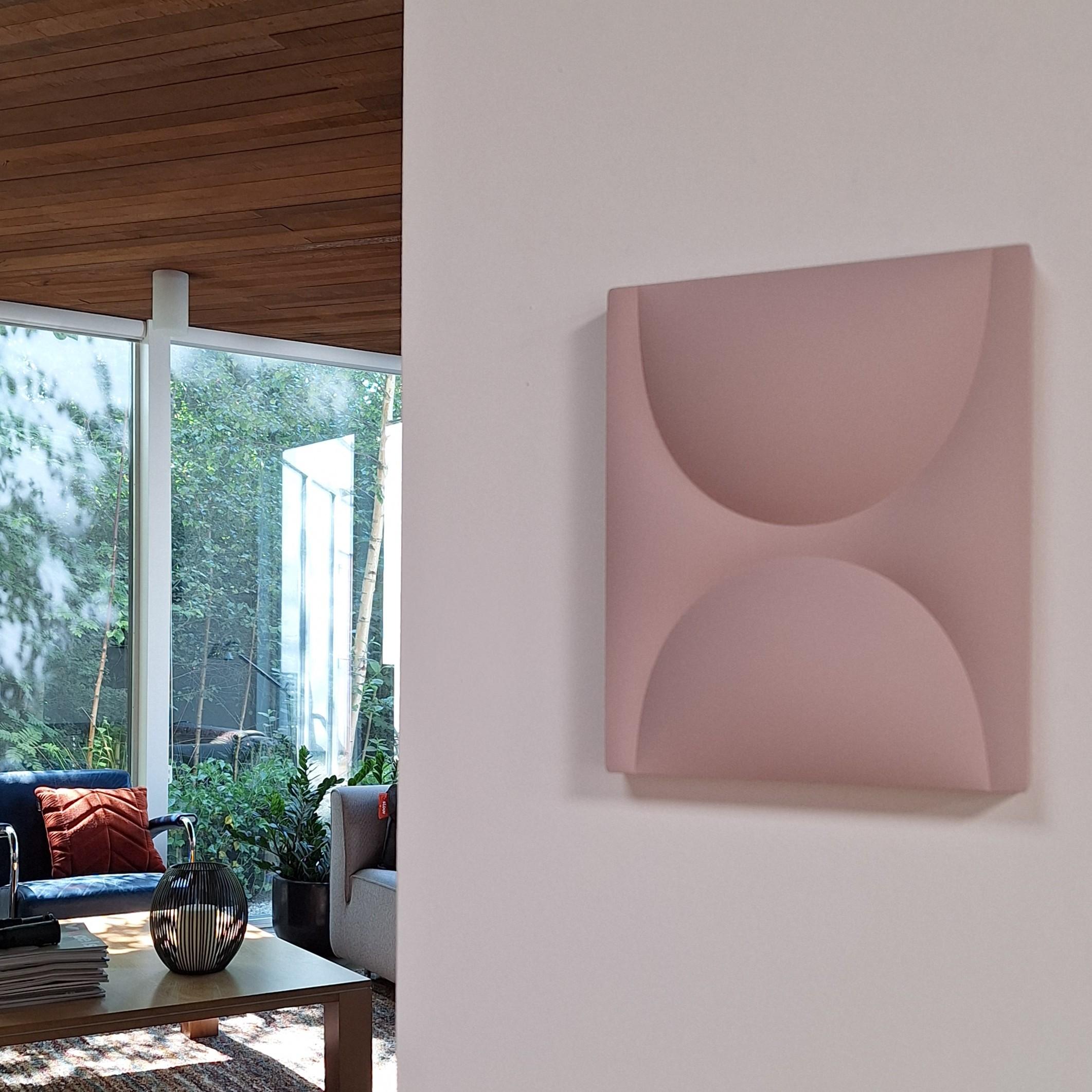 Covered Parts 24113 - abstract geometric contemporary modern painting relief - Sculpture by Sander Martijn Jonker