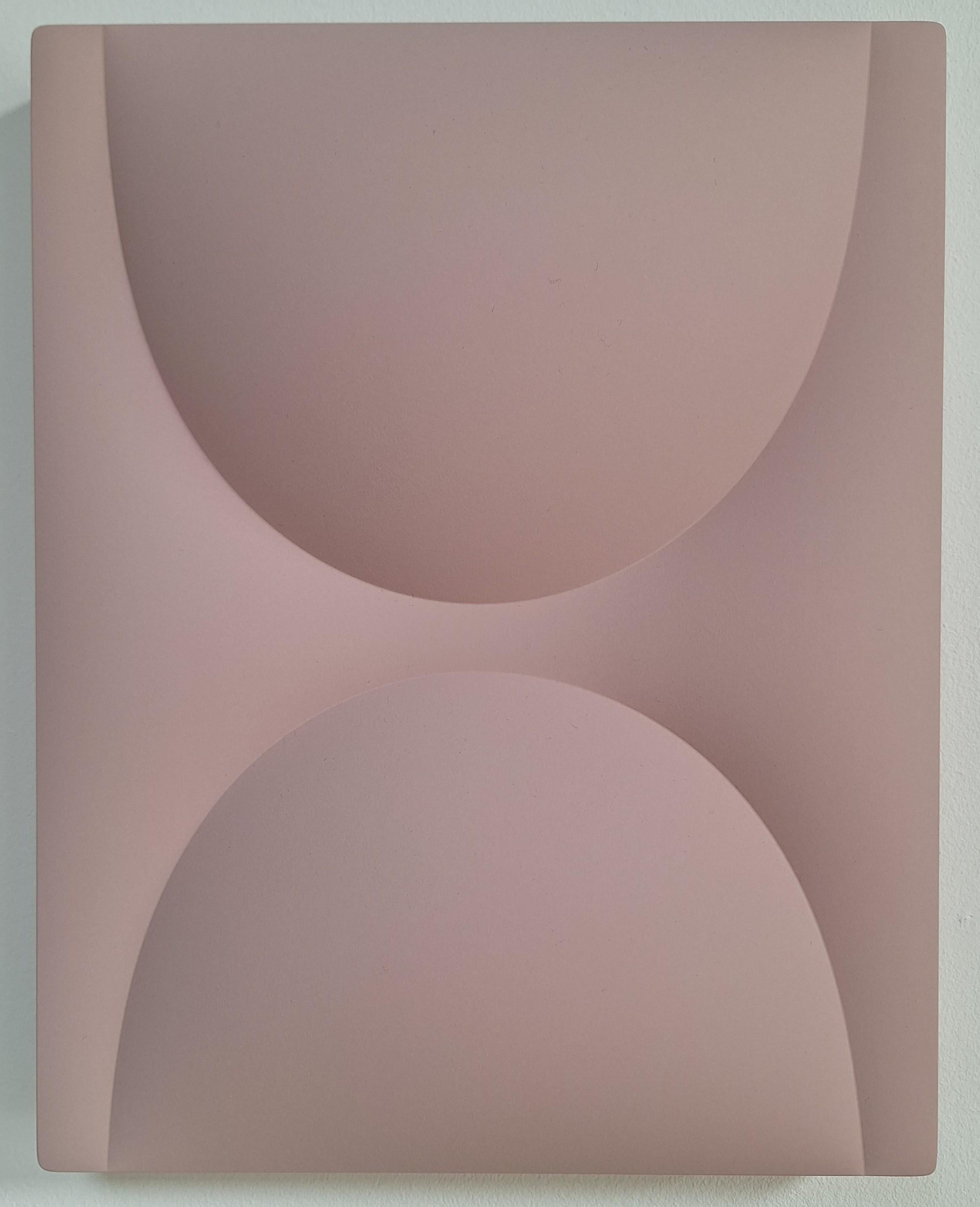 Covered Parts 24113 - abstract geometric contemporary modern painting relief