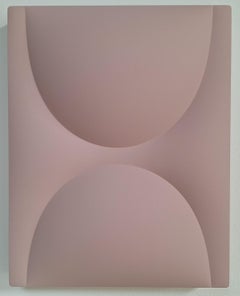 Abgedeckte Teile 24113 - abstrakte geometrische zeitgenössische moderne Malerei Relief