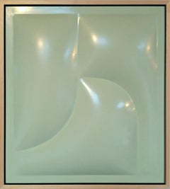 Covered Parts 2412 - peinture abstraite géométrique contemporaine moderne relief