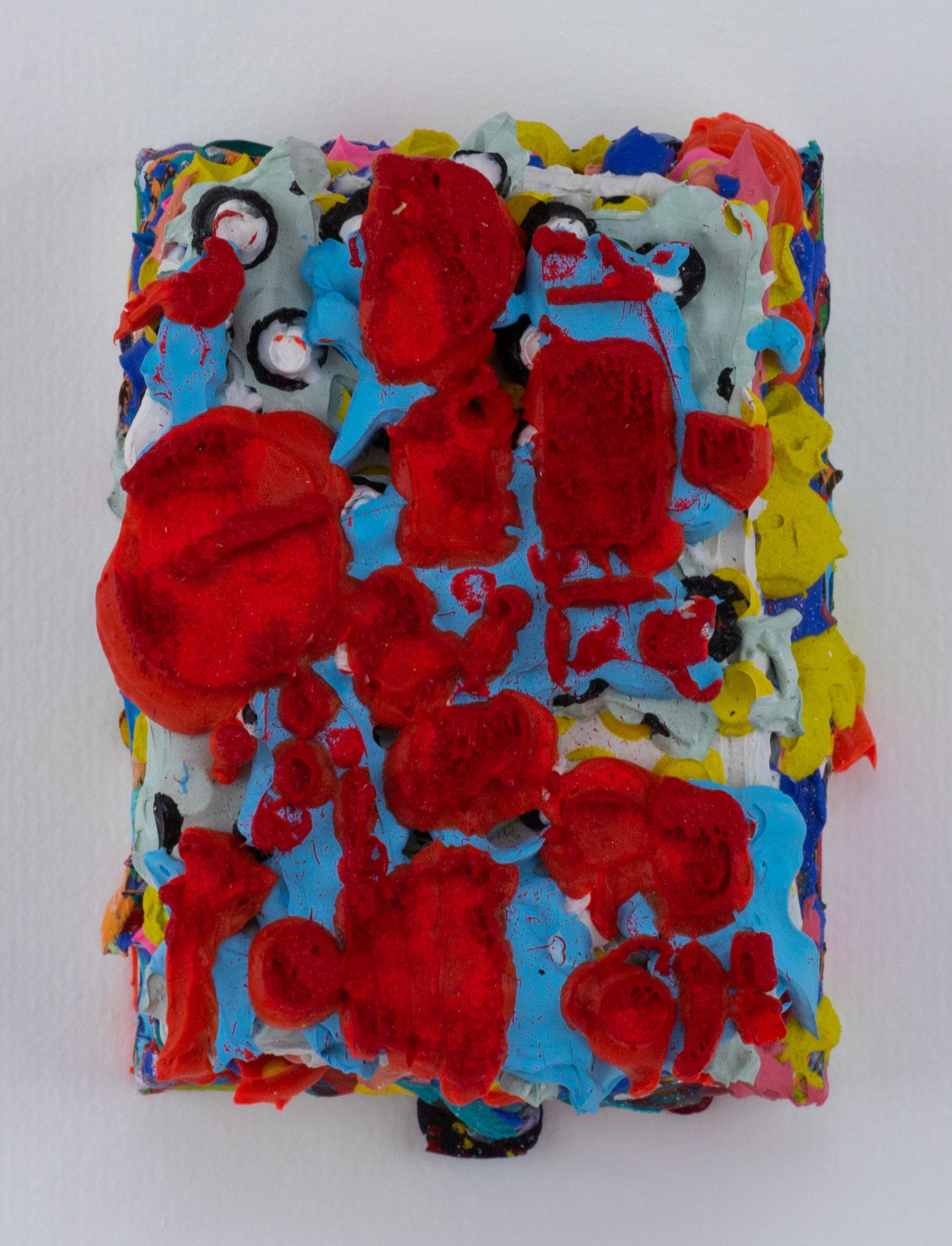 Sander Reijgers, Sans titre, acrylique sur toile, 2019 - Abstrait Painting par Sander Reijgers 