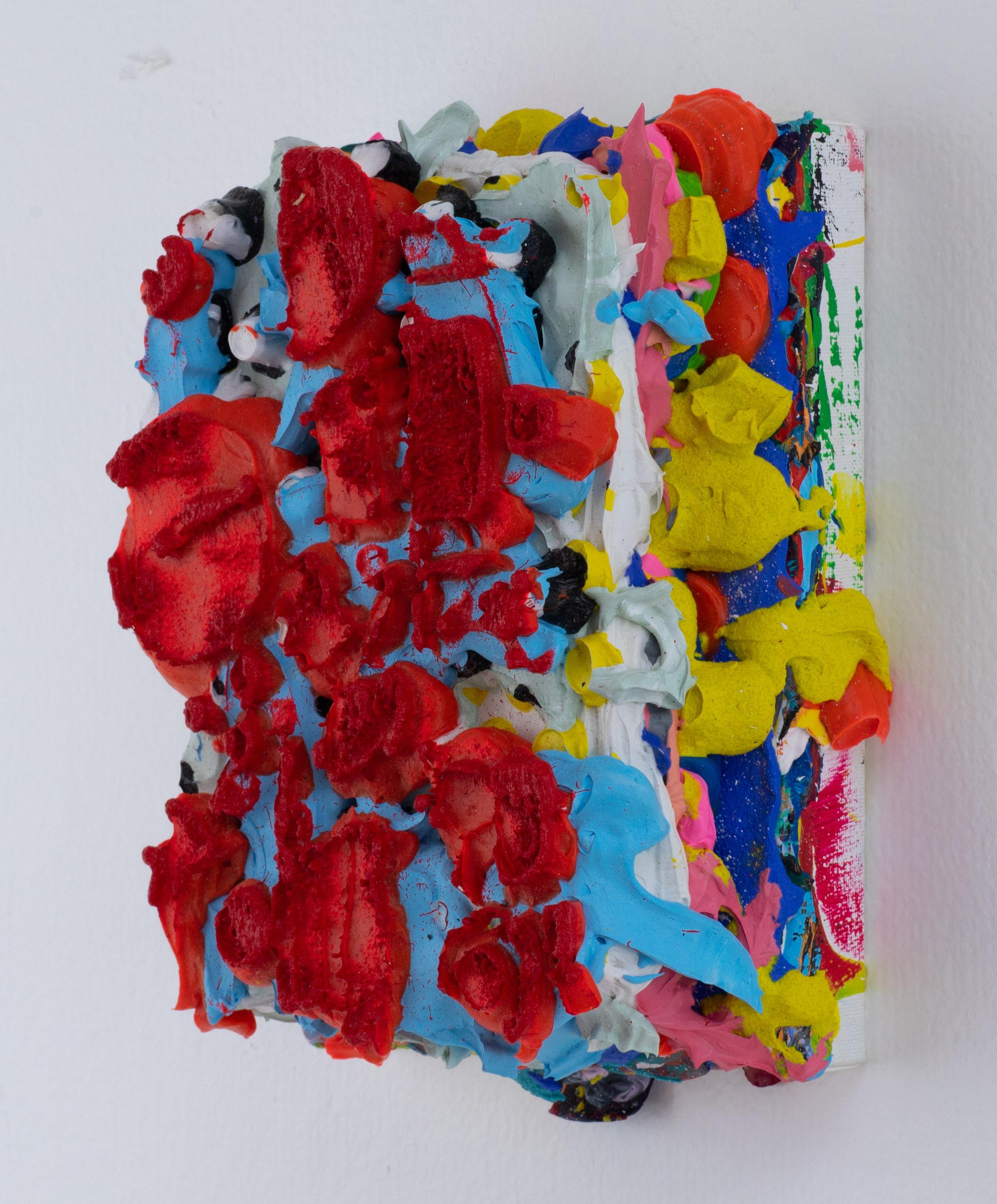 Sander Reijgers, Sans titre, acrylique sur toile, 2019 1