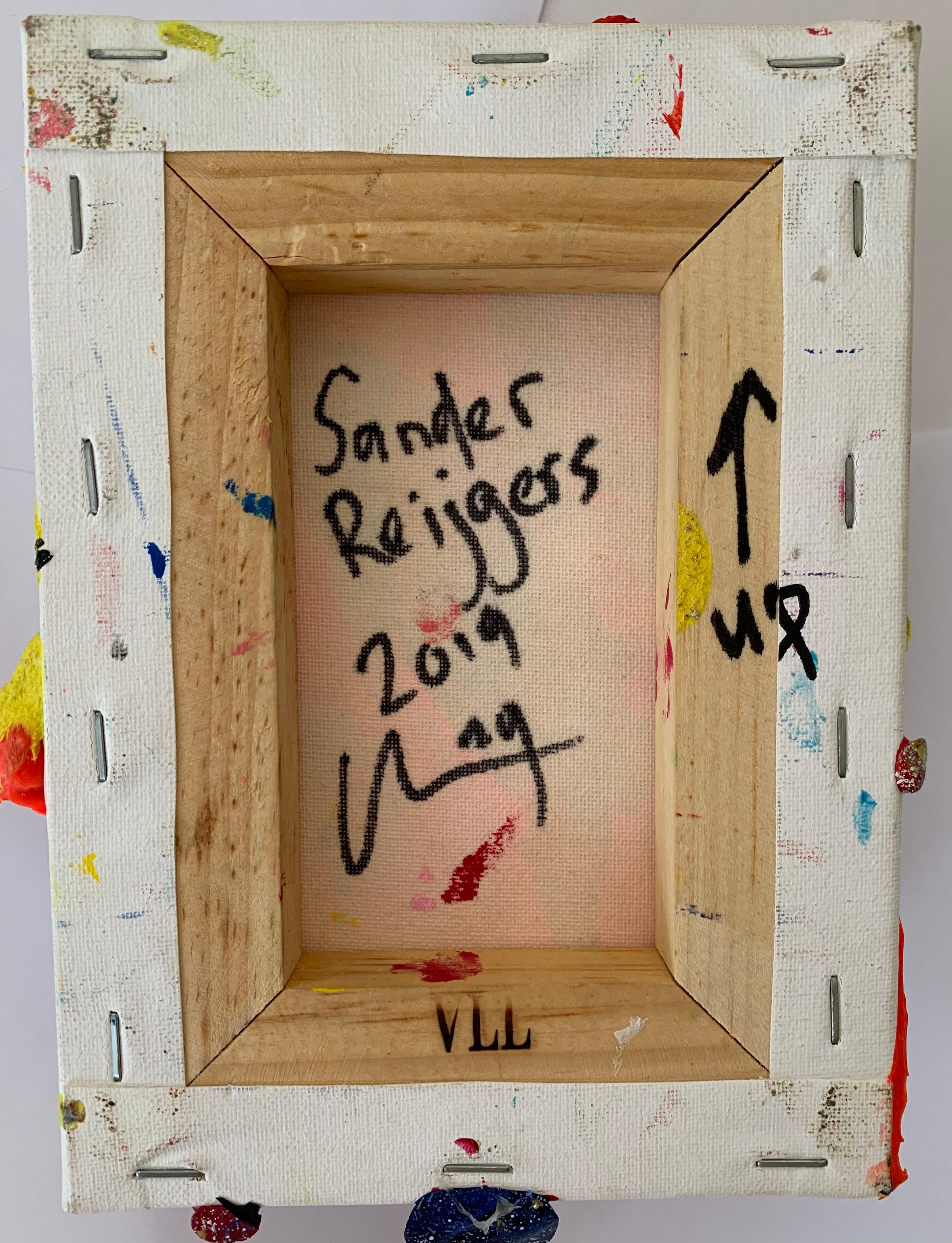 Sander Reijgers, Sans titre, Acrylique sur Panneau, 2019 - Abstrait Painting par Sander Reijgers 