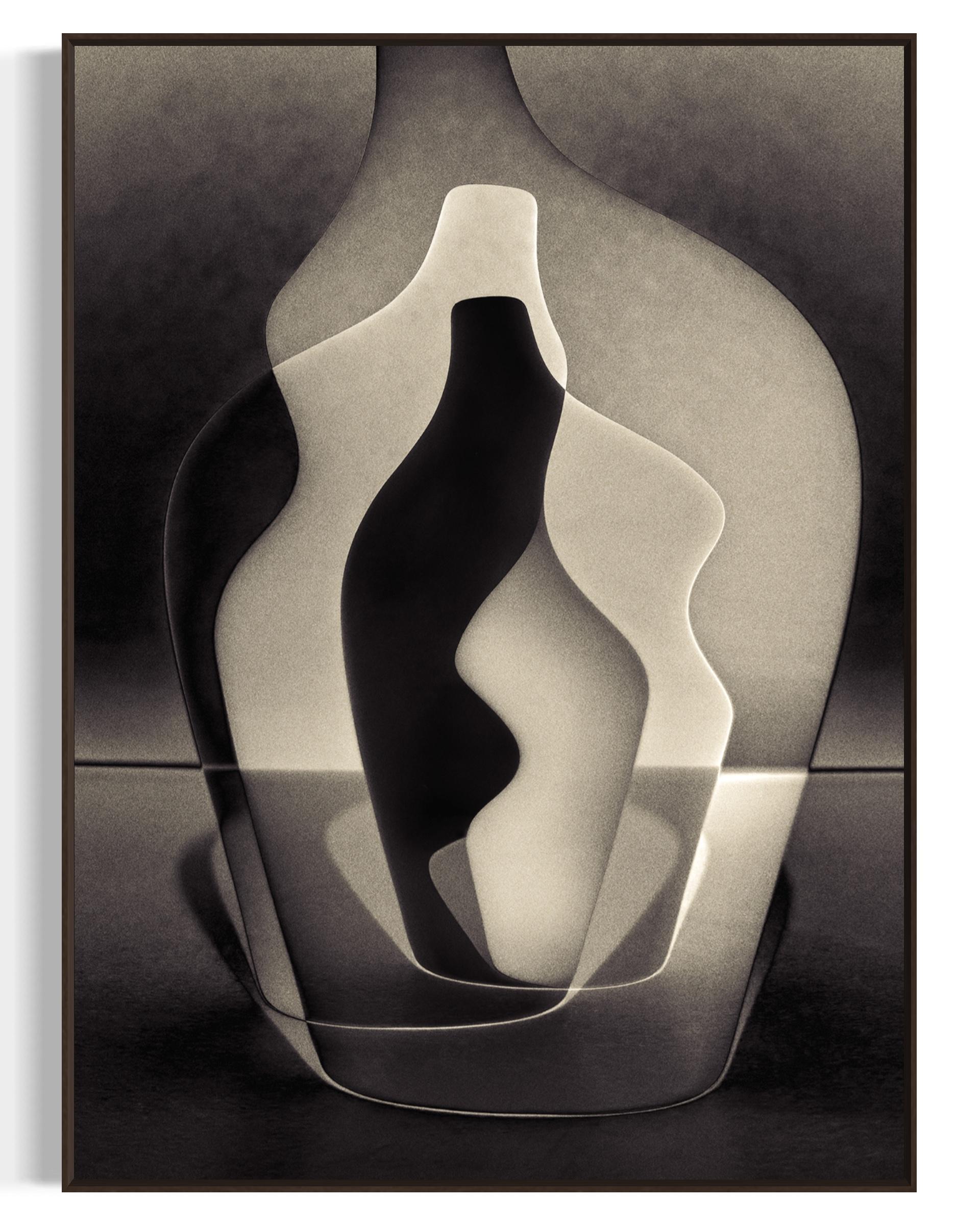 In Between Shadows 'Vintage Bottle', 20th Century Framed Large Fine Art Print
