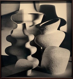 In Between the Shadows #6, Sepia Colour Encadré Medium Large Collage Print