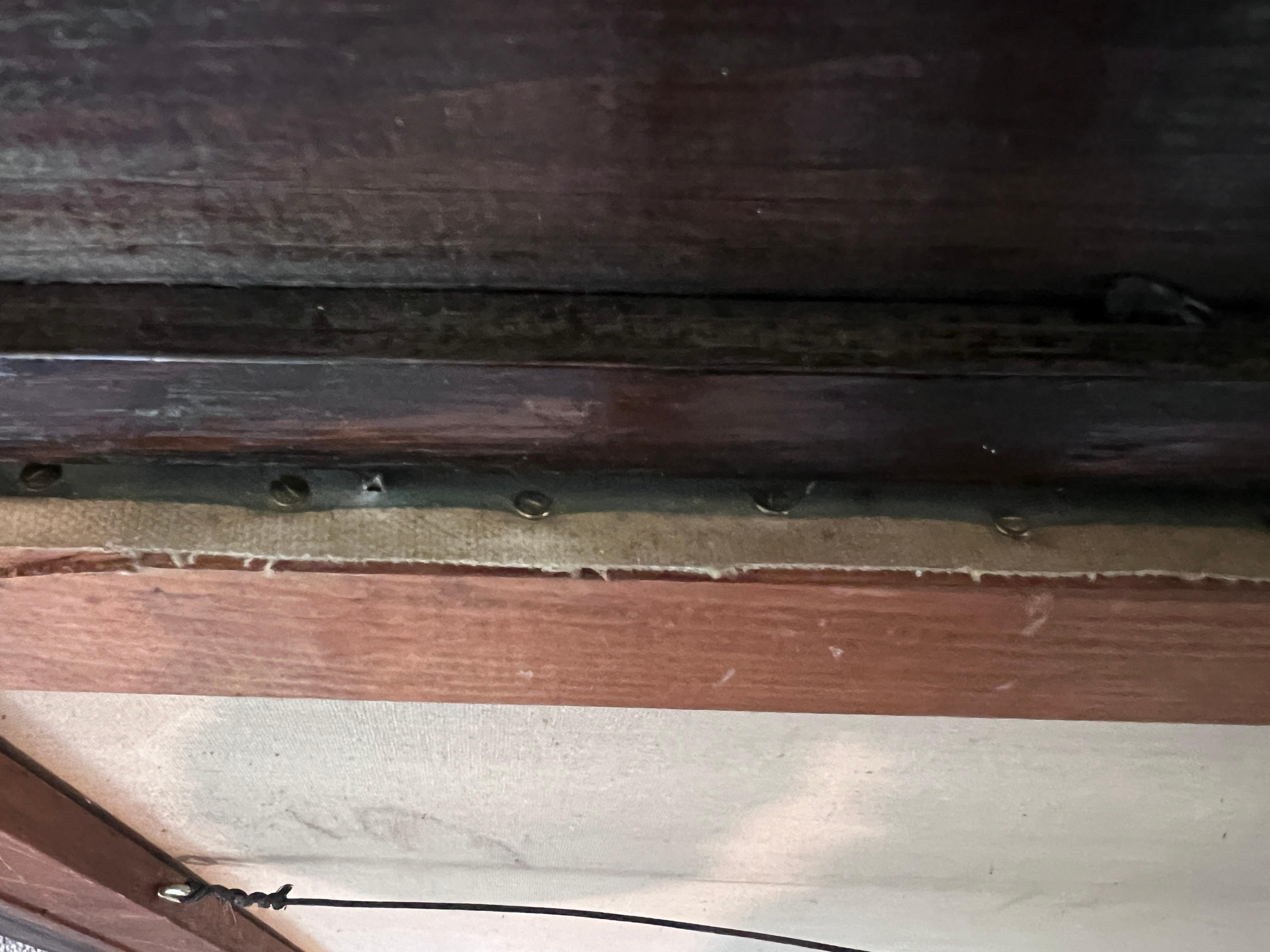 Peinture à l'huile maritime ancienne, signée Sanders Large Encadré Art nautique en vente 13