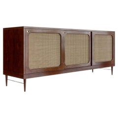 Sanders Sideboard in Cognac and Rattan — Extra Large