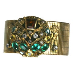 Antique Sandor Art Deco Compact Bracelet