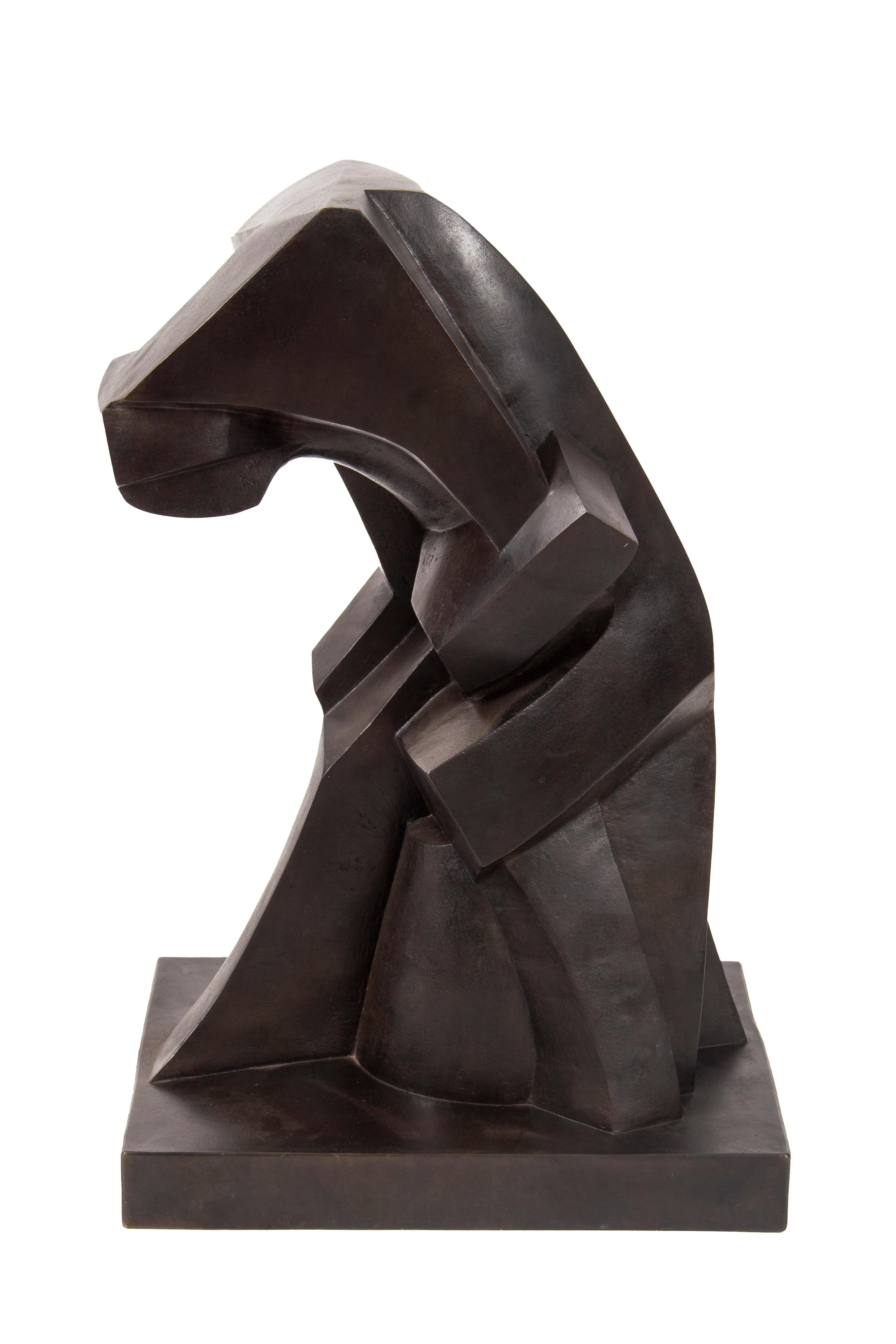 Sándor Bánszky (1888-1918) Figura piegata In condizioni ottime in vendita a Budapest, HU