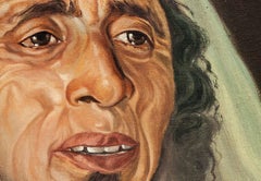 Rabbi with Tefillin, Judaica Portrait