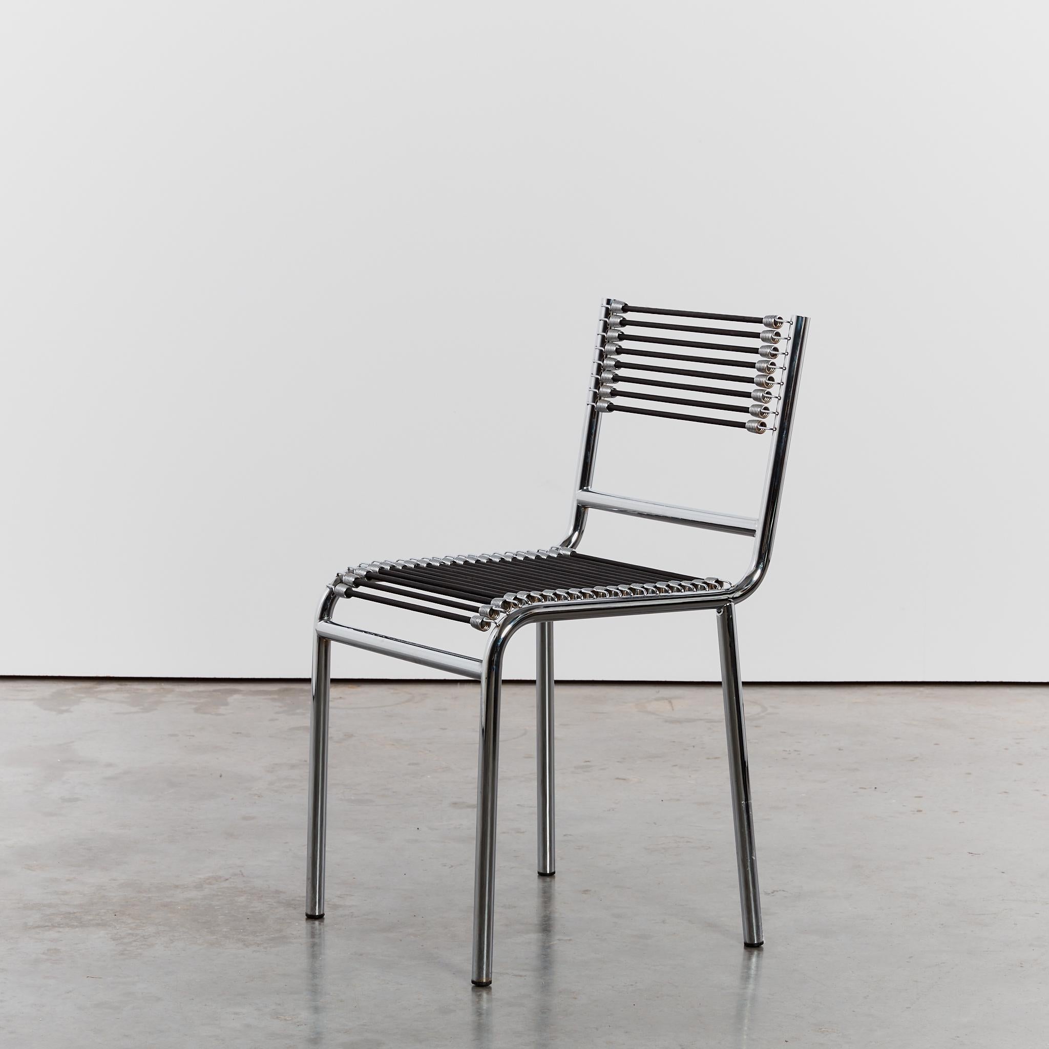 Chaises Sandows Bungee de René Herbst 2