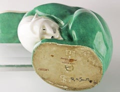 Sandoz Art Deco Porcelain Box