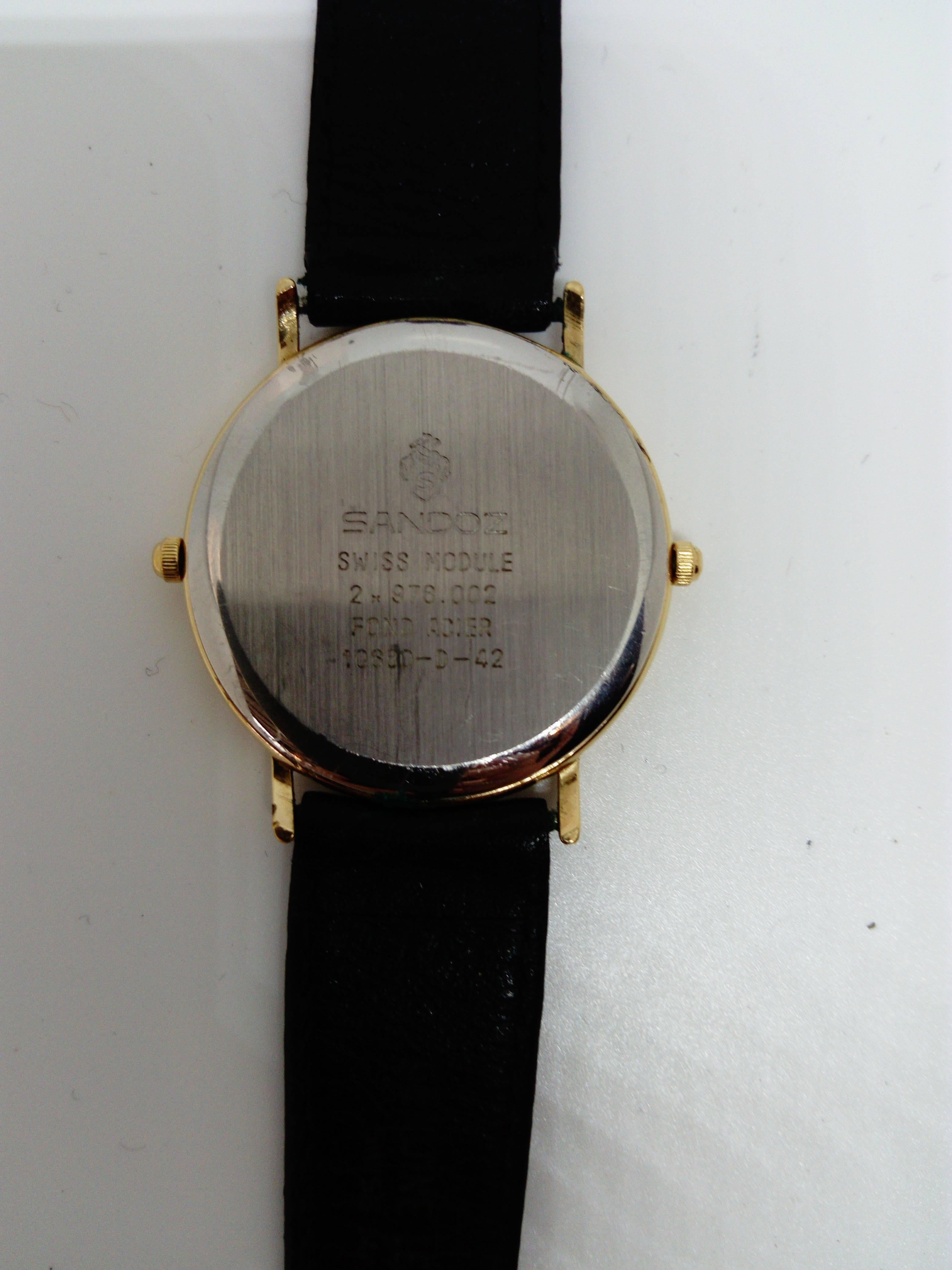 Men's Sandoz Dual Time Wristwatch