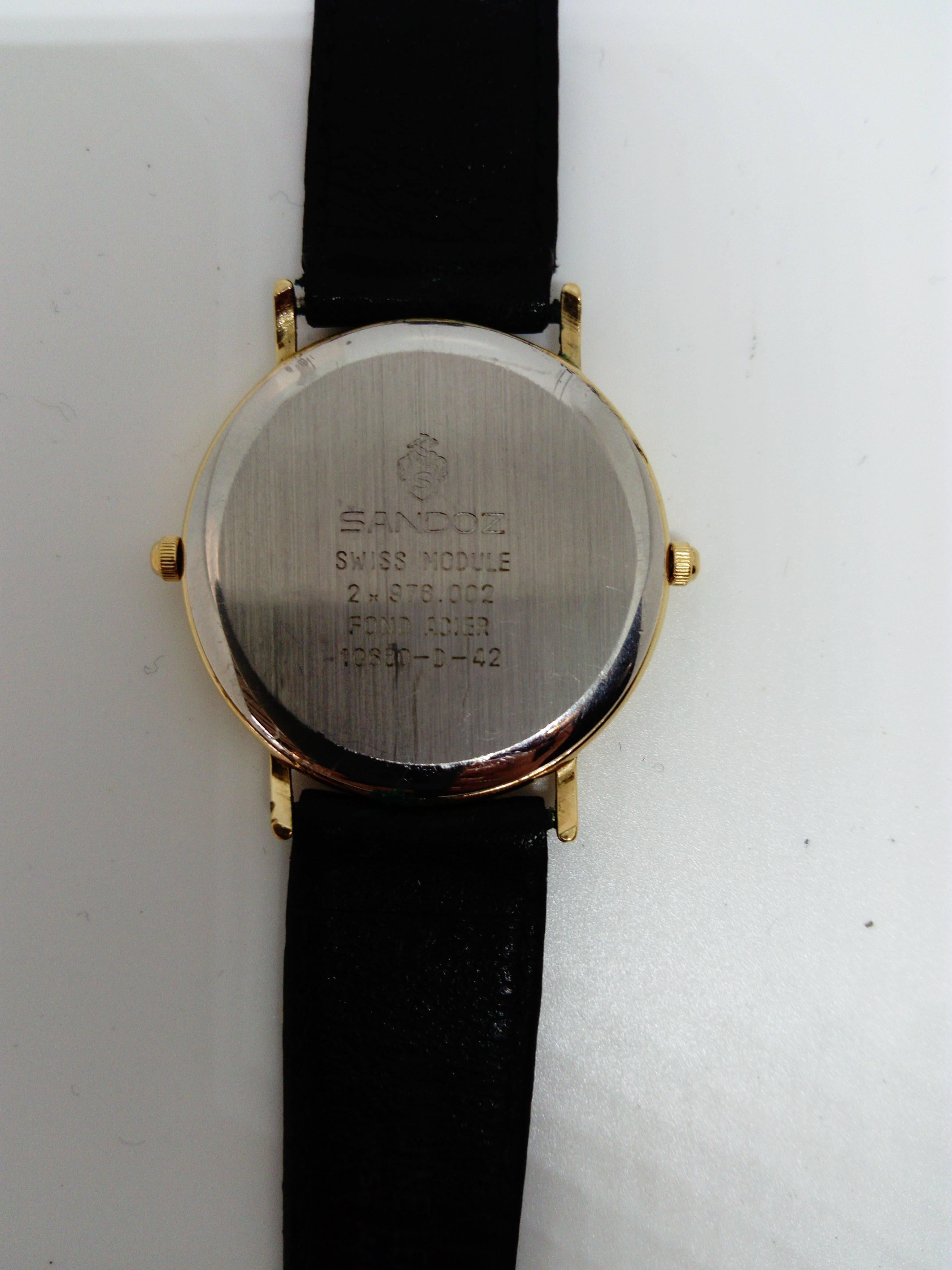 Sandoz Dual Time Wristwatch 1