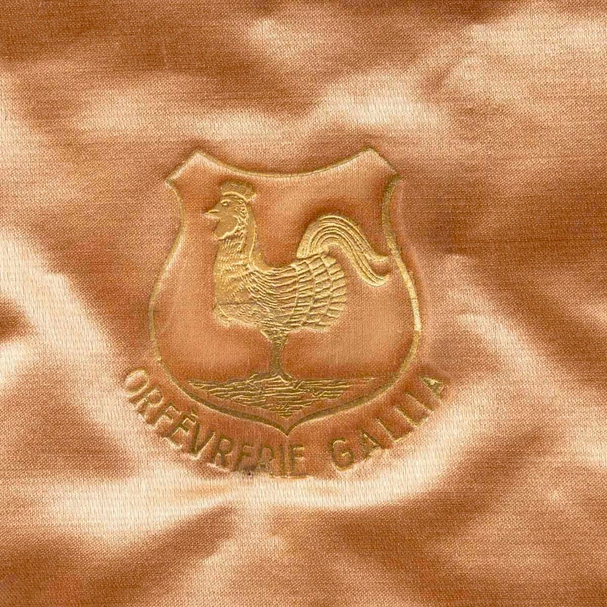 Sandoz & Gallia Christofle  - Coffret de 12 porte-couteaux Animaux en métal argenté 1