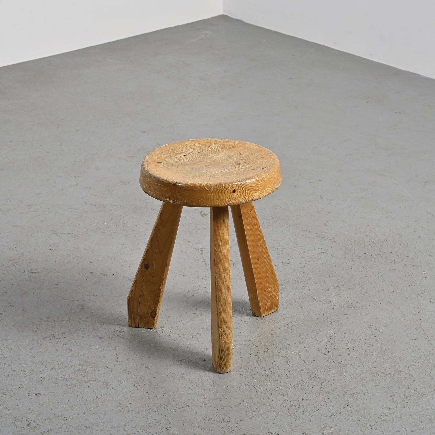Mid-Century Modern Sandoz Stool by Charlotte Perriand,  Steph Simon circa 1965