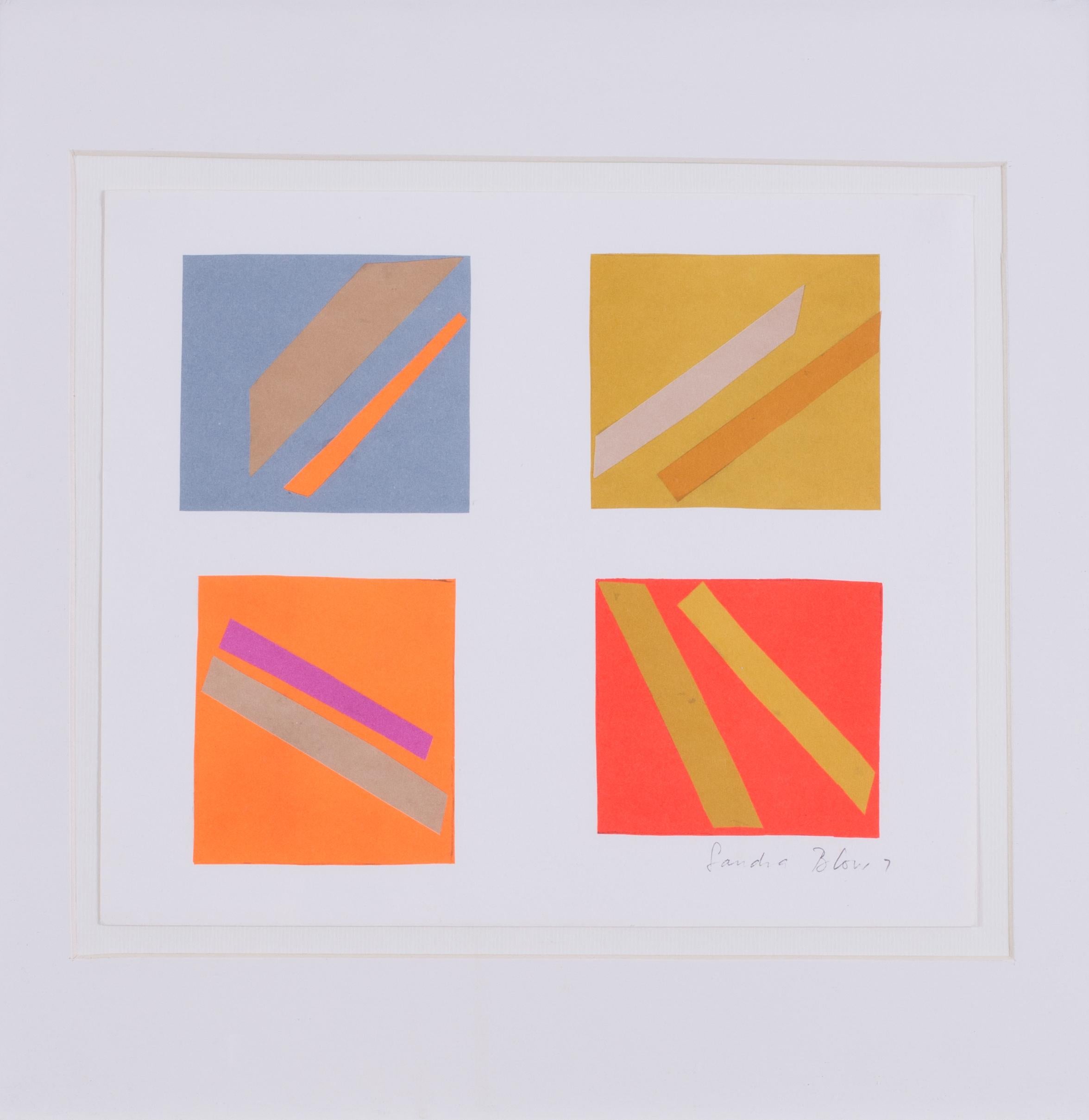 4 lithographs - Print by Sandra Blow