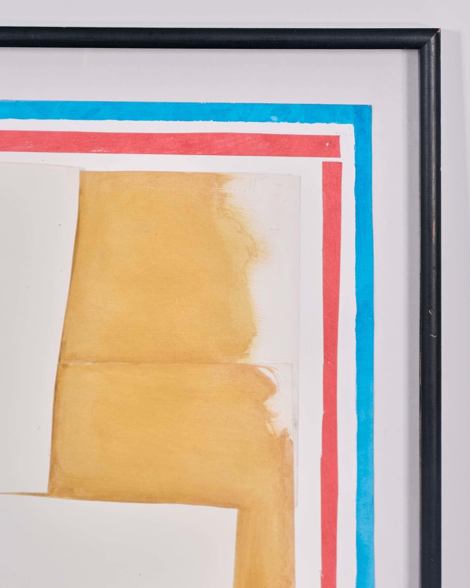 Sandra Blow, Abstrakt in Ockerfarben im Zustand „Hervorragend“ im Angebot in London, GB