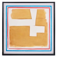 Sandra Blow, Astratto in ocra