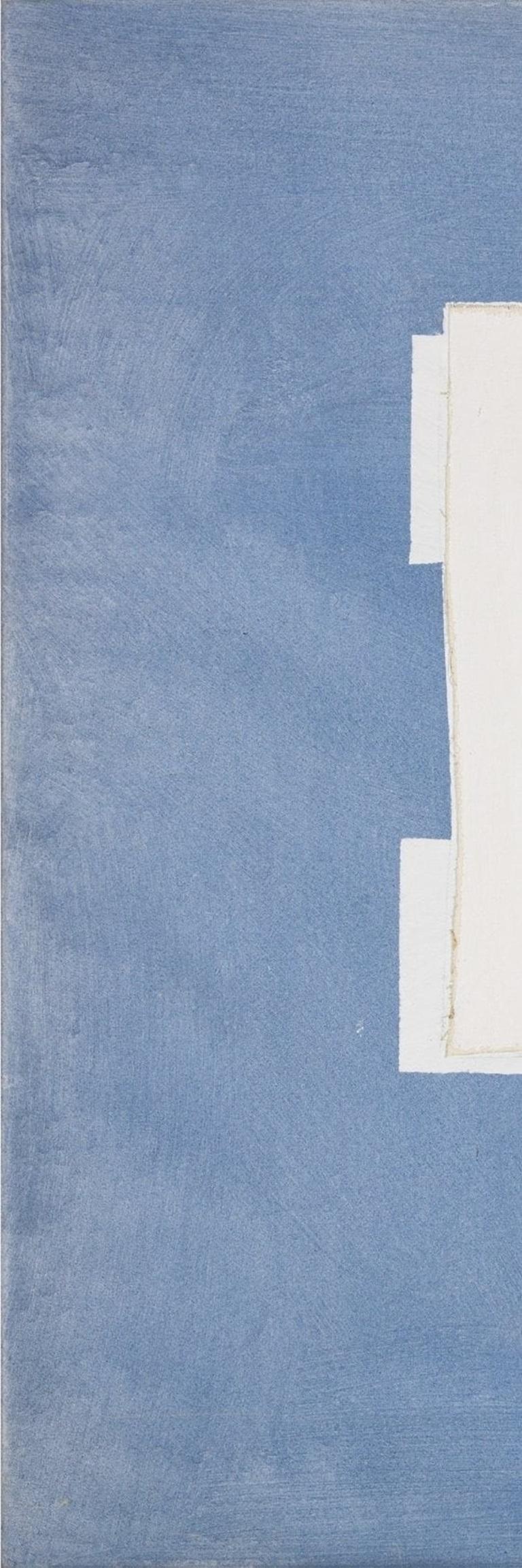 Öl und Collage auf Leinwand
Verso signiert
H107 x B107 cm (ungerahmtes Kunstwerk)