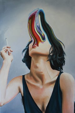 Smoko, Painting, Oil on Canvas