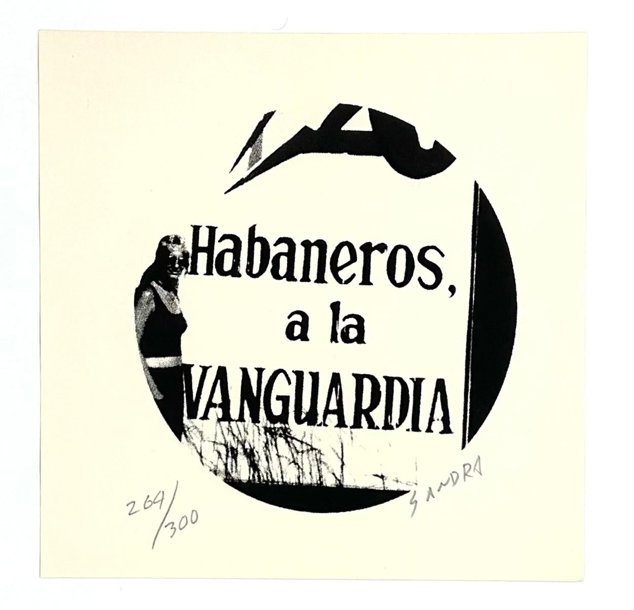 "Sandra Ceballos (Cuba, 1961)
'Habaneros a la Vanguardia  (La Huella Múltiple)', 2002
engraving on paper
8.1 x 8.1 in. (20.5 x 20.5 cm.)
Edition of 300
ID: HUE-214"