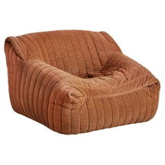 Silla de salón acanalada "Sandra" de Annie Hiéronimus para Cinna / Ligne Roset