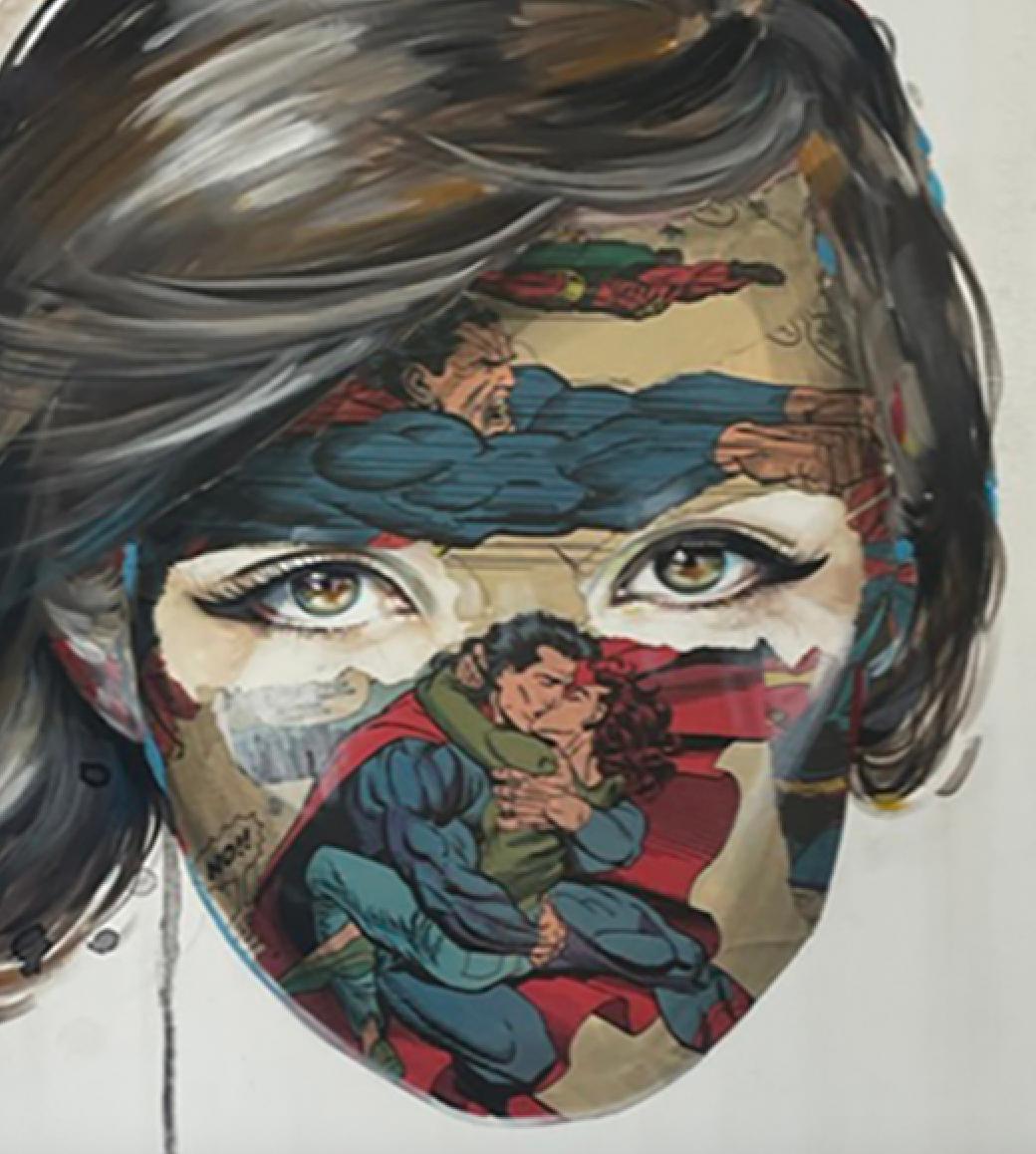 La Cage, si tu es pris de mer - Painting Arte callejero de Sandra Chevrier