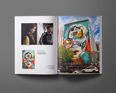 Deluxe Linen Wrapped Clamshell Box of Sandra Chevrier's Cages Book with Print