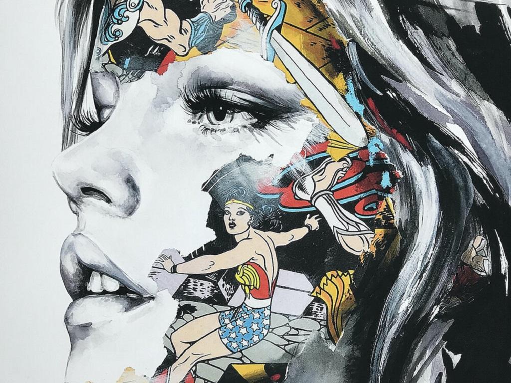 La Cage : Briser les Chaînes, Sandra Chevrier, Street Art en édition limitée en vente 2
