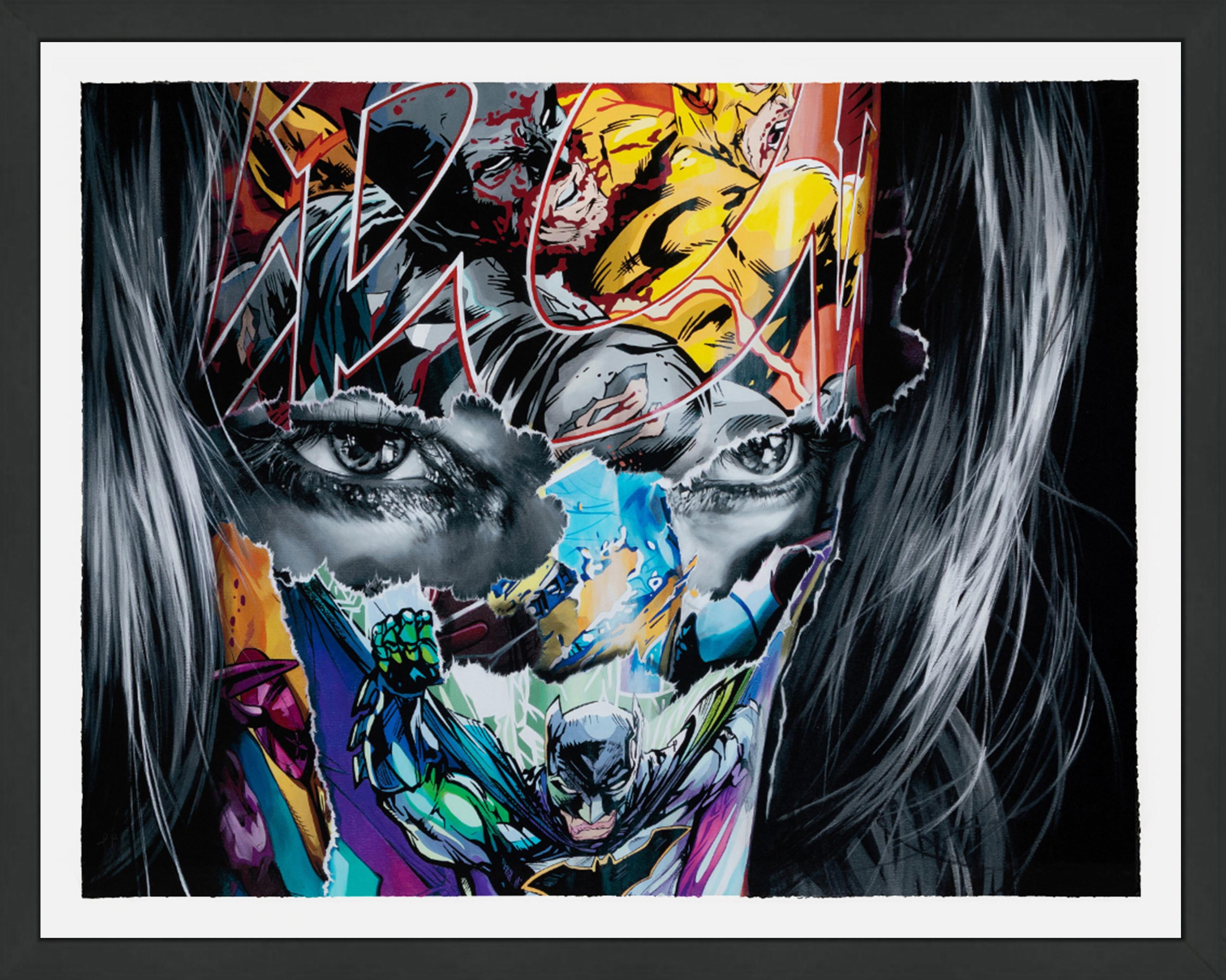 Sandra Chevrier Portrait Print - La Cage Et Le Grondement Du Tonnerre (framed, hand signed print)