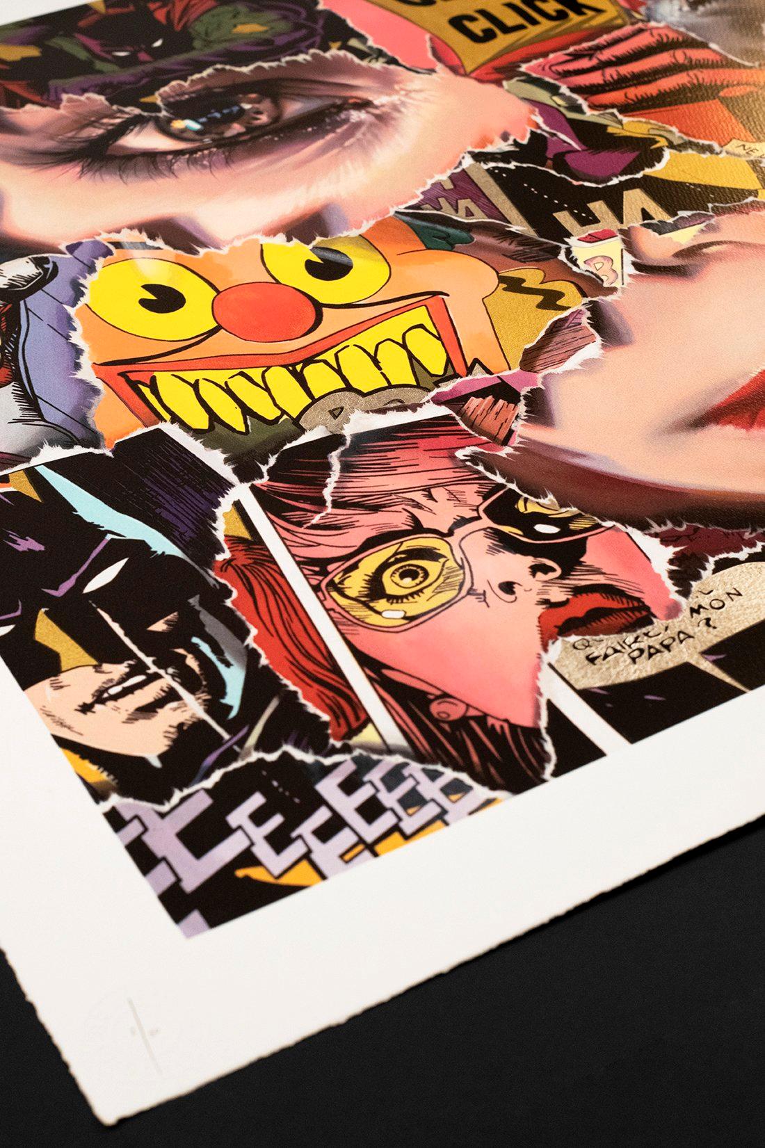 SANDRA CHEVRIER - La Cage, Benediction Ou Malediction (Gold & Silver Leaf Ed.) For Sale 3