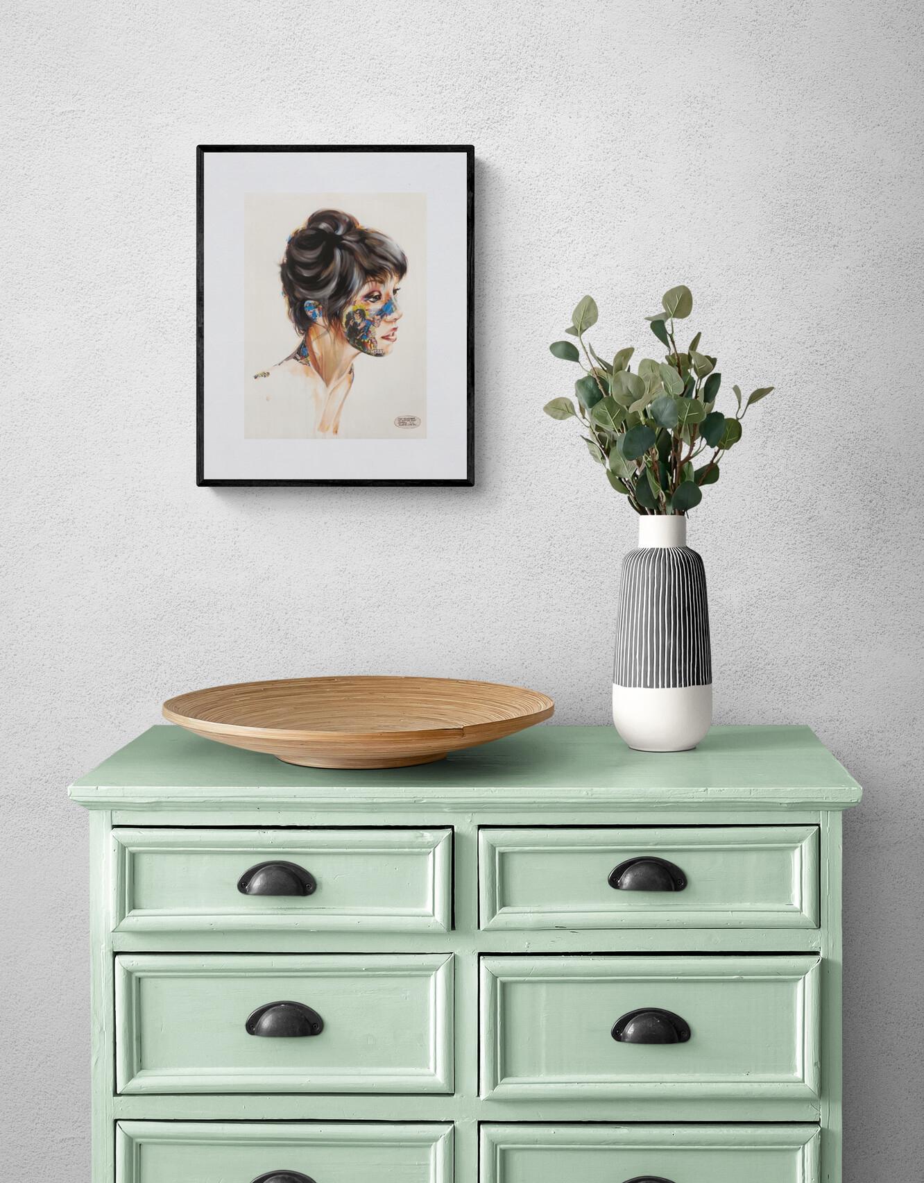 SANDRA CHEVRIER - La Cage et L'Amour Éternel Limited ed. hand signed. Pop art For Sale 2