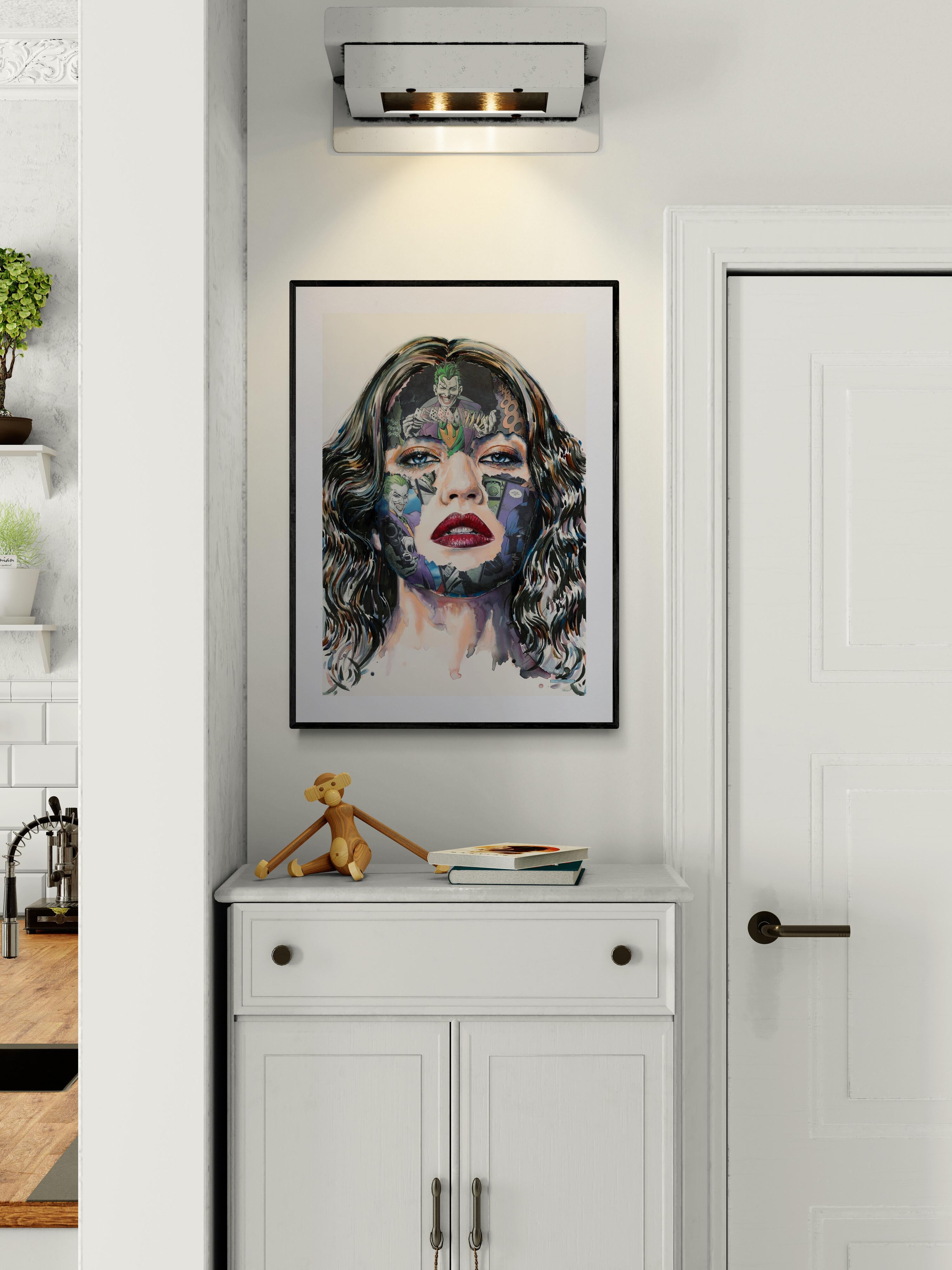 SANDRA CHEVRIER. La Cage et L'Exterieur des Tenebres. Edición limitada firmada Pop art - Print de Sandra Chevrier