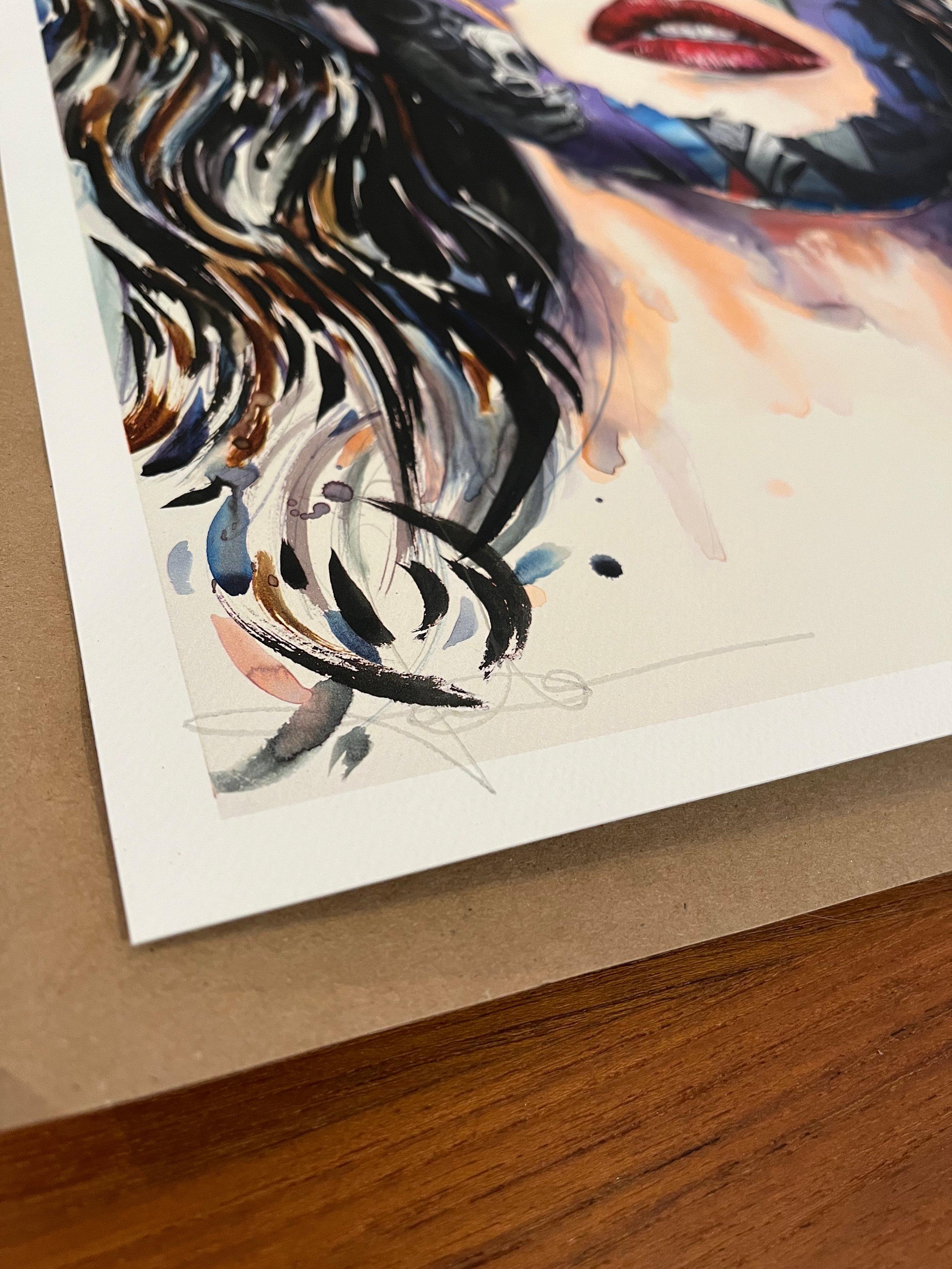 SANDRA CHEVRIER. La Cage et L'Exterieur des Tenebres. Limited ed. signed Pop art - Pop Art Print by Sandra Chevrier