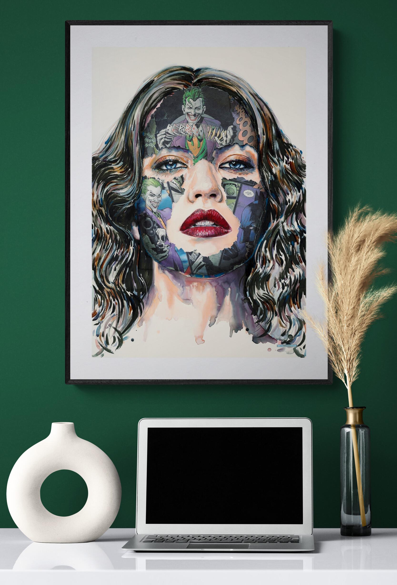 SANDRA CHEVRIER. La Cage et L'Exterieur des Tenebres. Limited ed. signed Pop art For Sale 1