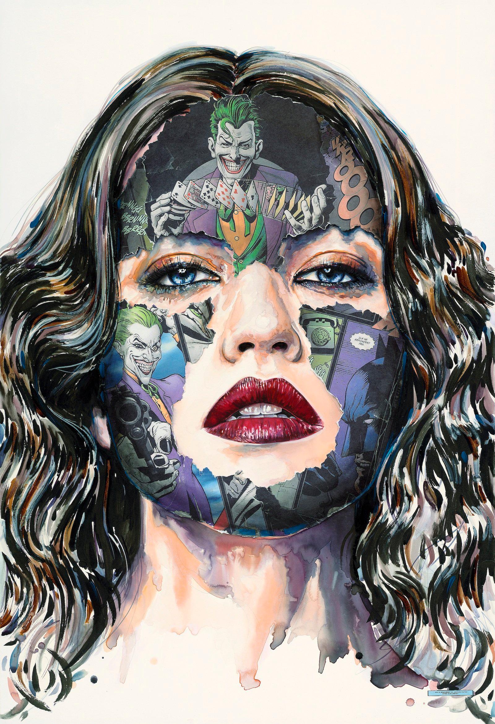 SANDRA CHEVRIER. La Cage et L
Exterieur des Tenebres. Limited ed. signed Pop art